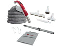 Cyclo Vac Attachment kit 24V with Super Luxe brush 12" and Hose Sock. 40'.